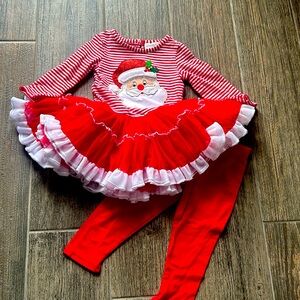 Emily Rose 2 Pc Santa Set 2T